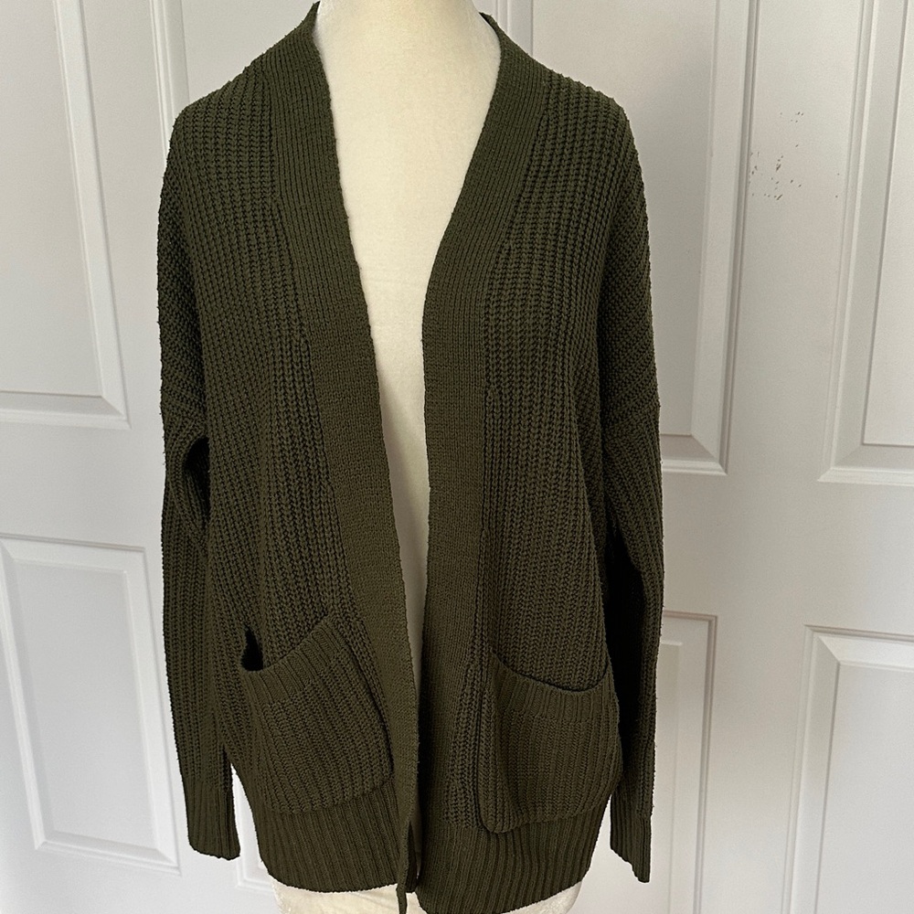 Charlotte Russe Dark Green Women's Cardigan